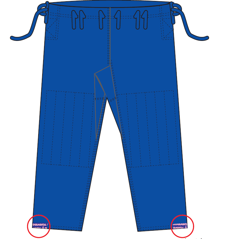 Dois Juiz Kapten Gi-pant