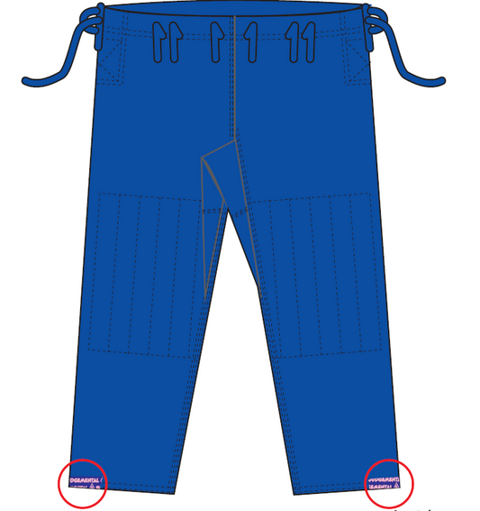 Dois Juiz Kapten Gi-pant